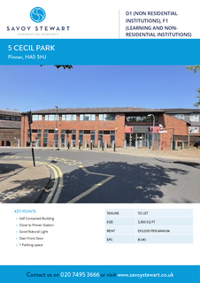 Mixed use to rent, 5 Cecil Park Pinner HA5 5HJ