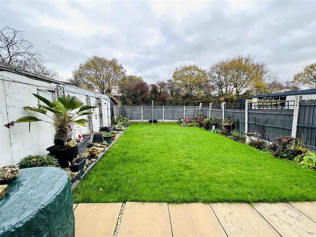 Rear garden