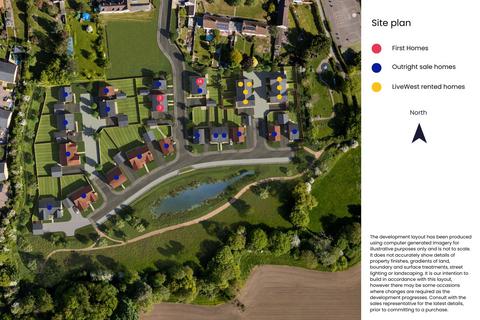 2 bedroom semi-detached house for sale, Neroche Meadows, Broadway, Ilminster, Somerset