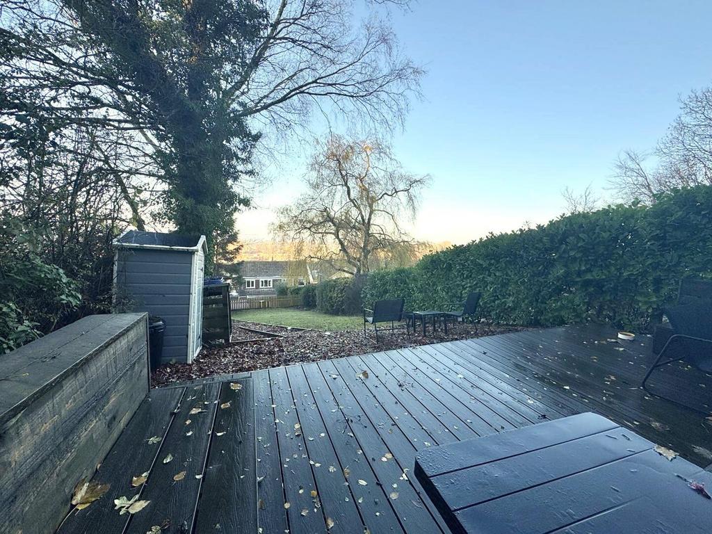 Decked Seating Area