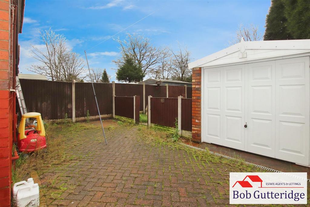 Enclosed rear garden