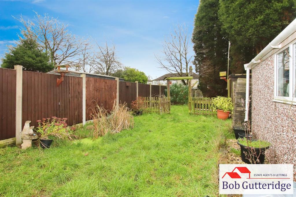 Enclosed rear garden