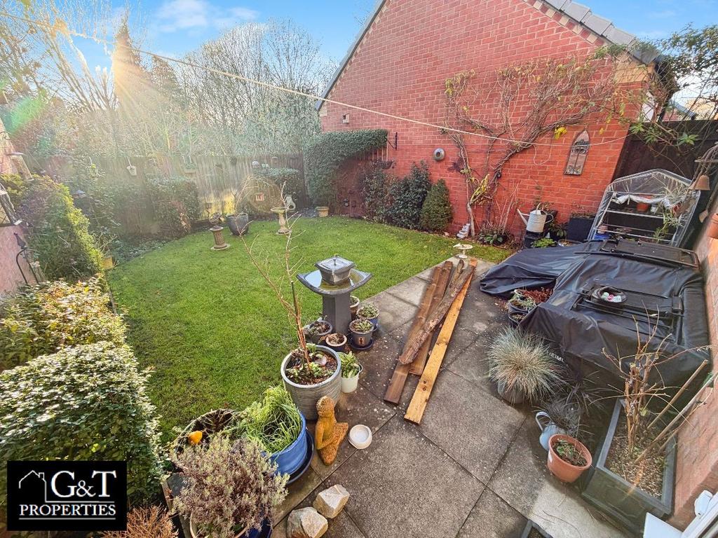 Rear garden