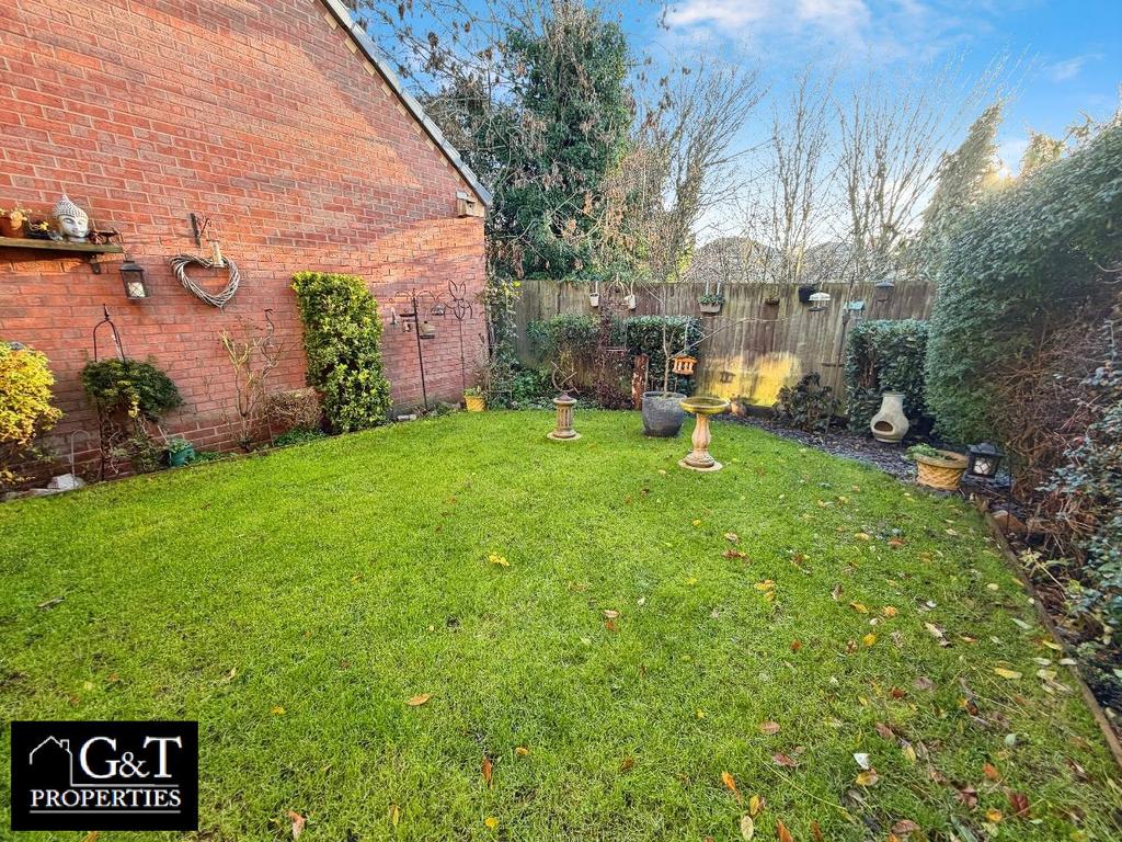 Rear garden