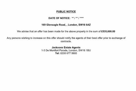 undefined, Gleneagle Road, London SW16