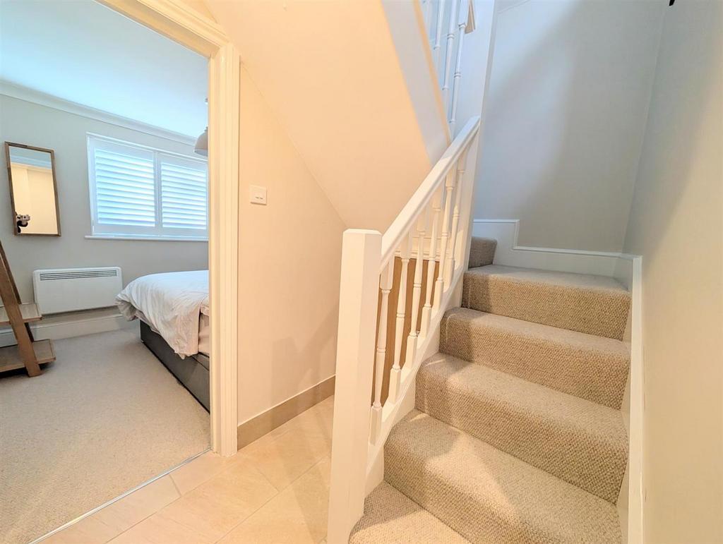 Stairs to the first floor