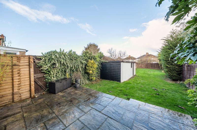 Rear garden