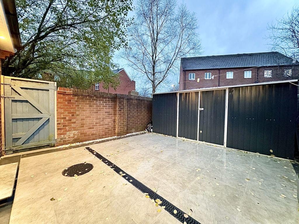 Rear garden