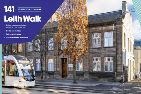 Office to rent, 141-141A Leith Walk Edinburgh EH6 8NP
