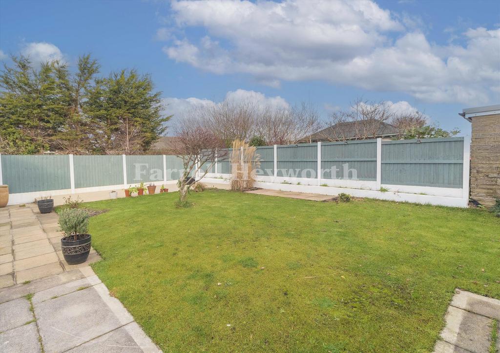 Rear garden