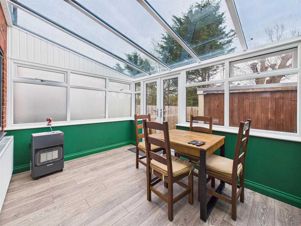 Upvc conservatory: