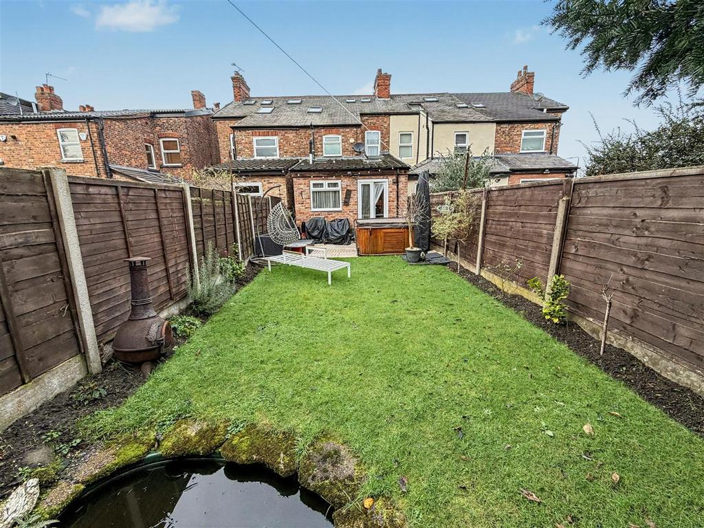 Rear of Property