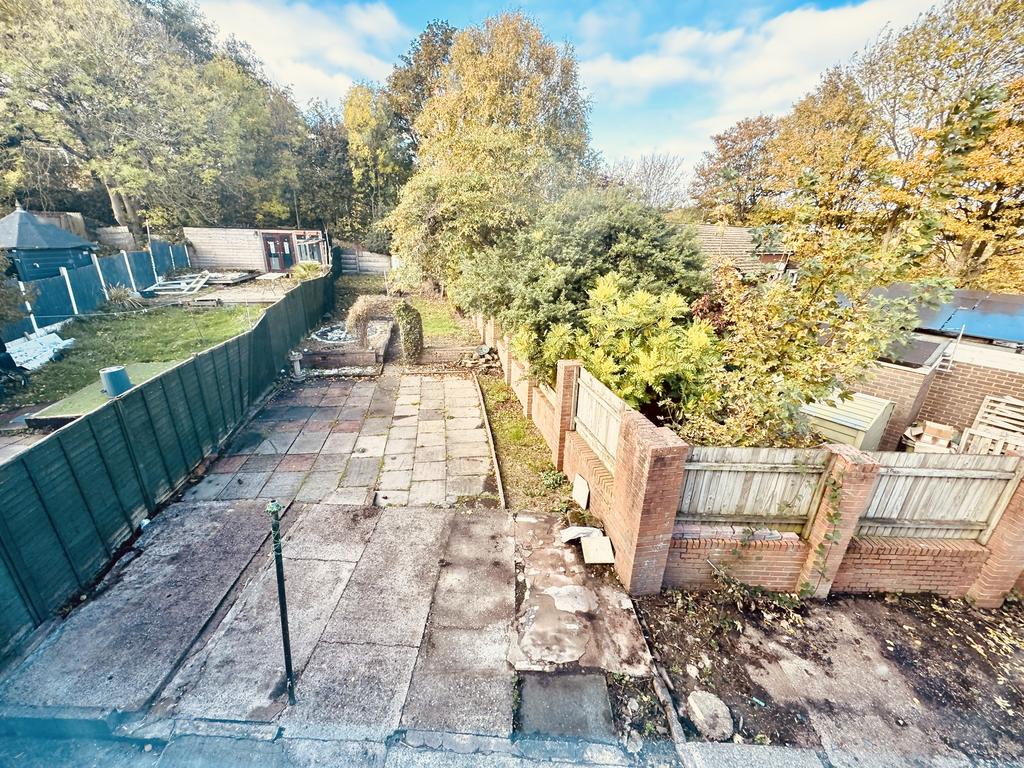Rear garden