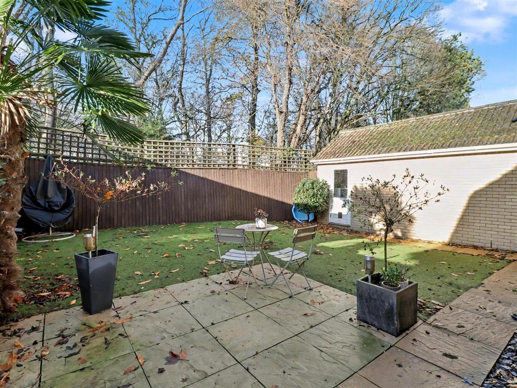 Rear garden