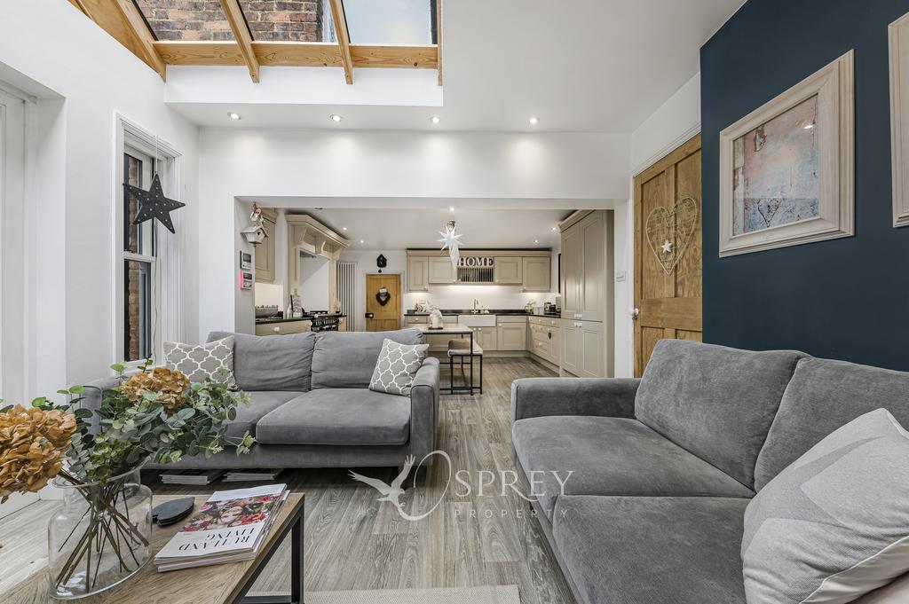 Family room through