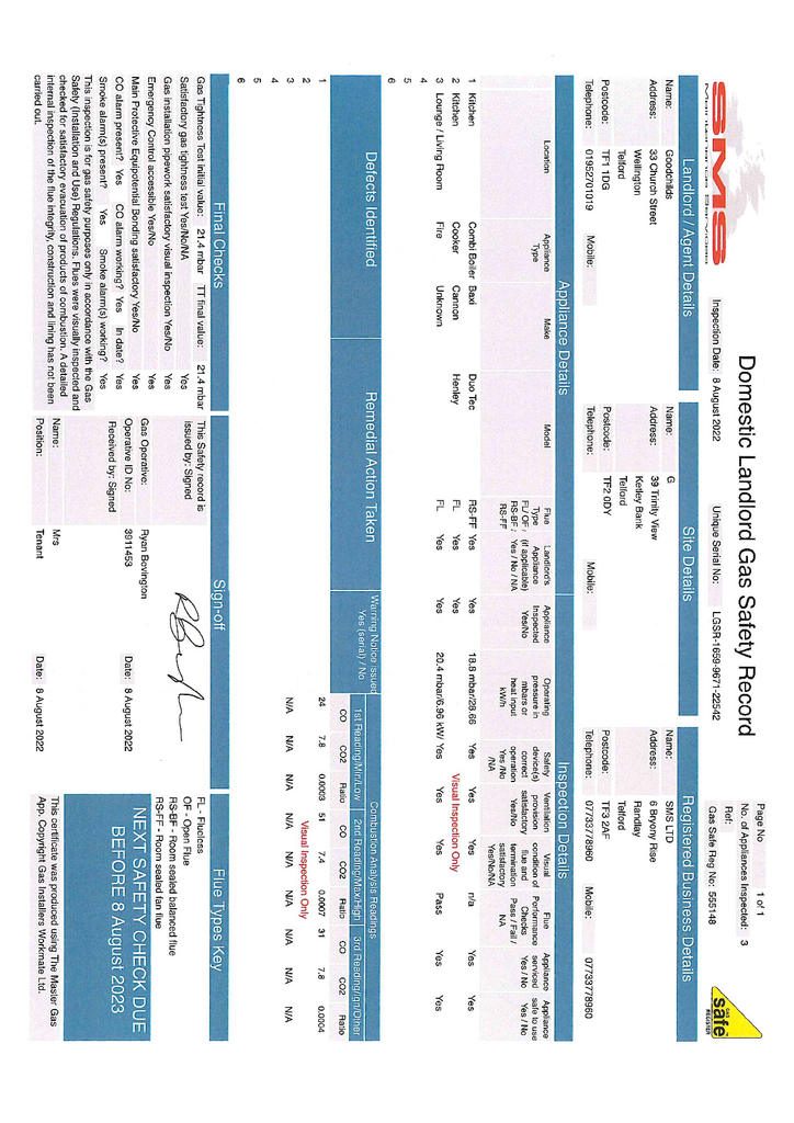 EPC Certificate