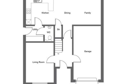4 bedroom detached house for sale, Gerddi Rhosyn, Kilgetty, Pembrokeshire, SA68