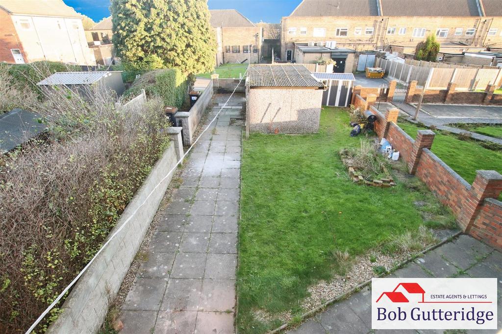Enclosed rear garden