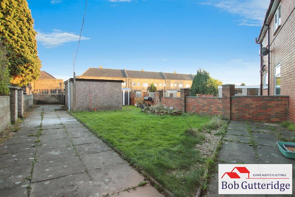 Enclosed rear garden