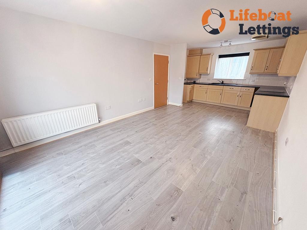 Open plan kitchen living