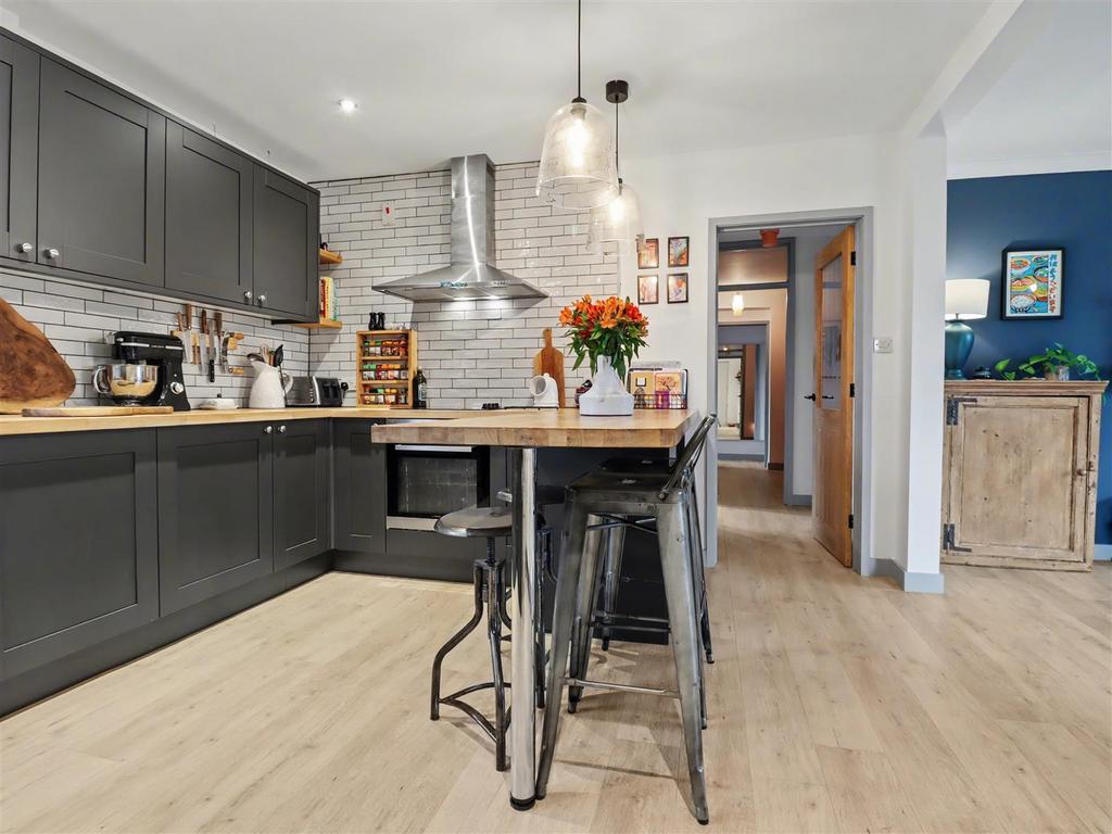 Open plan kitchen