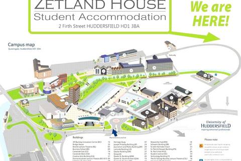 1 bedroom in a house share to rent, Zetland House, Huddersfield, HD1