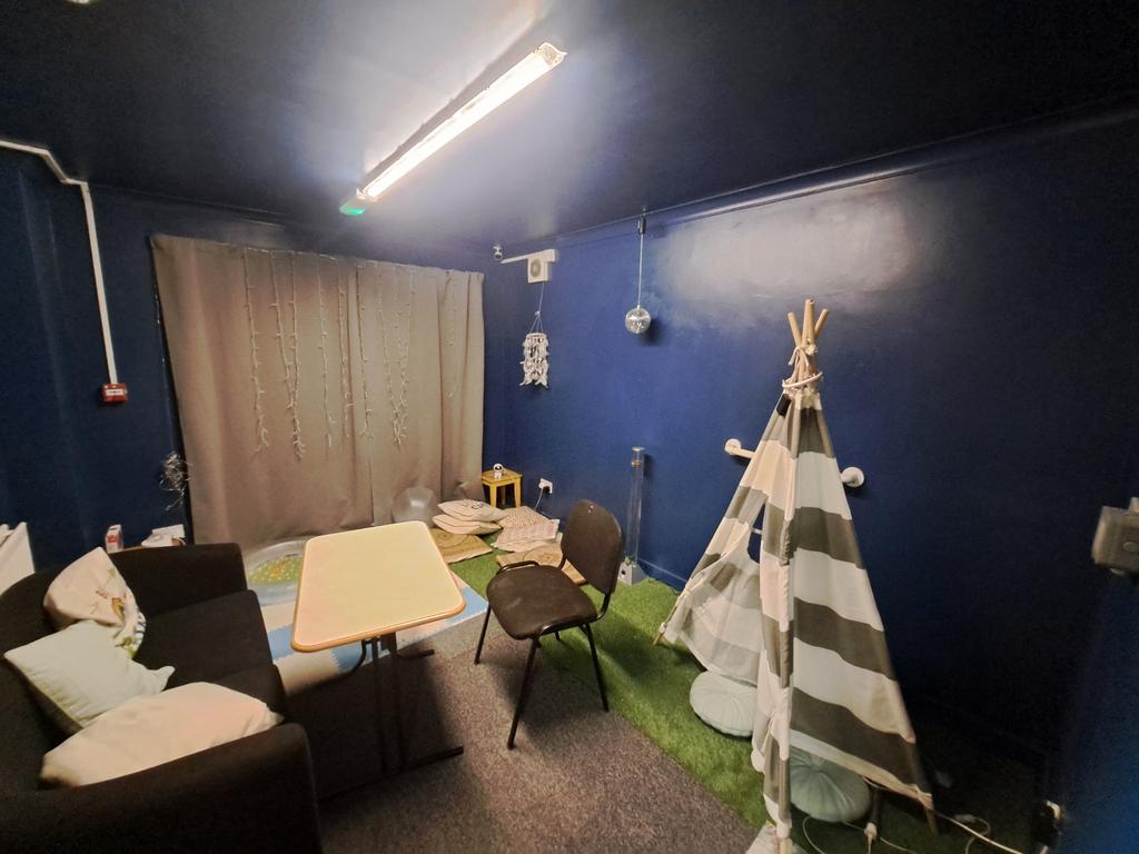 Sensory Room has Double Doors to Rear