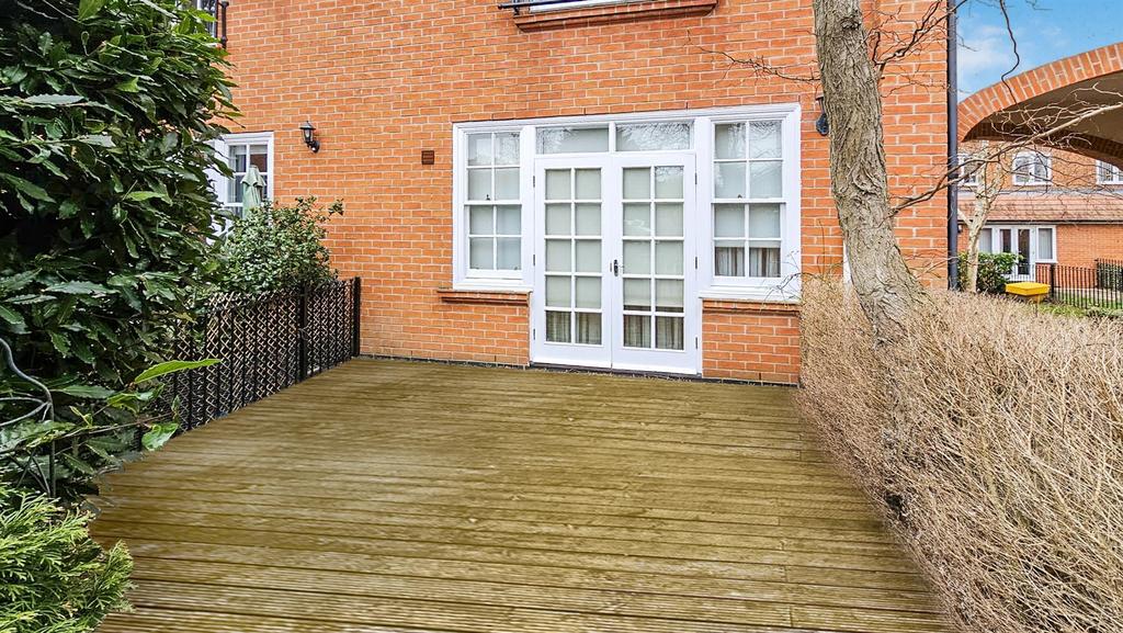 Rear garden