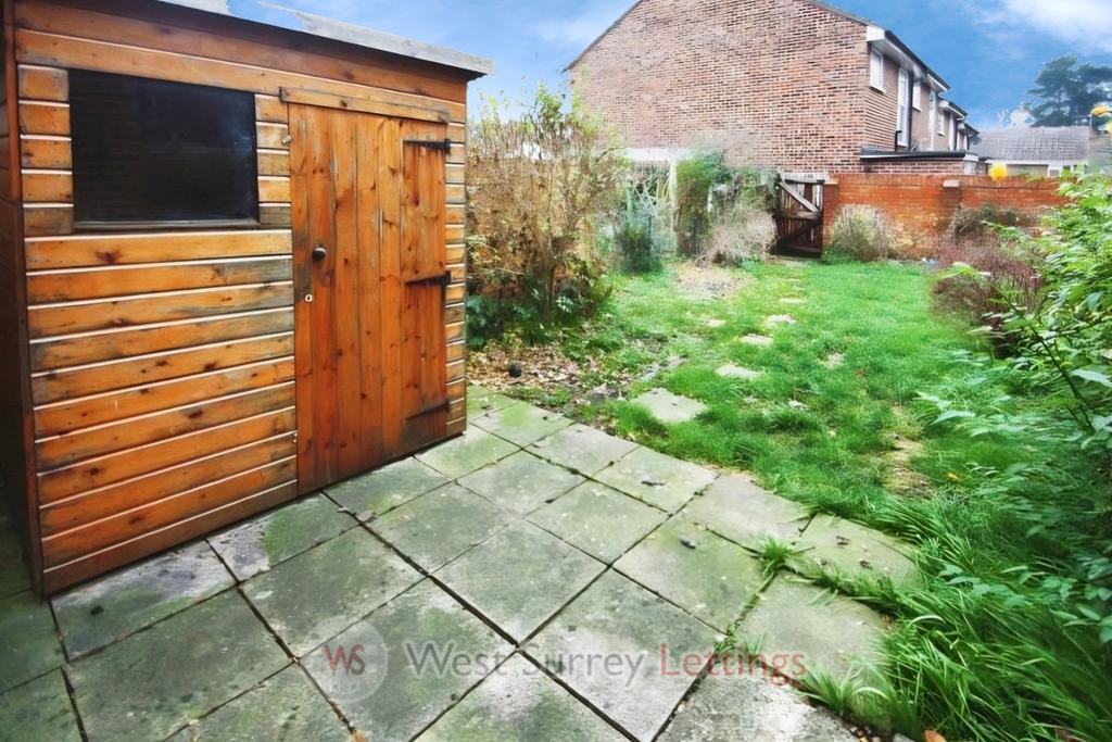 Rear garden