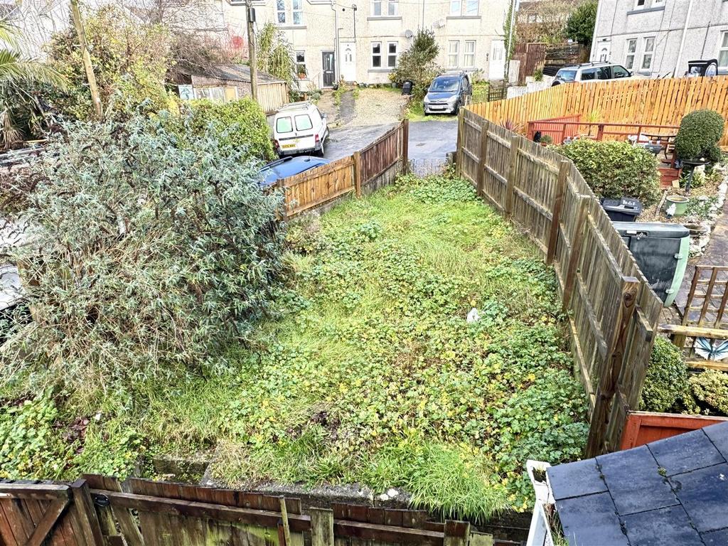 Rear Garden From Bedroom Two