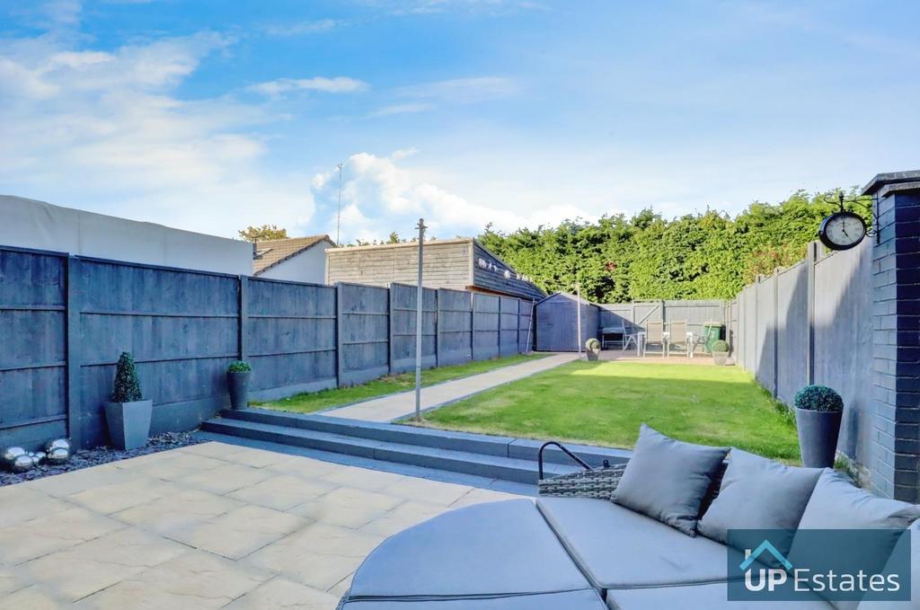 Rear garden