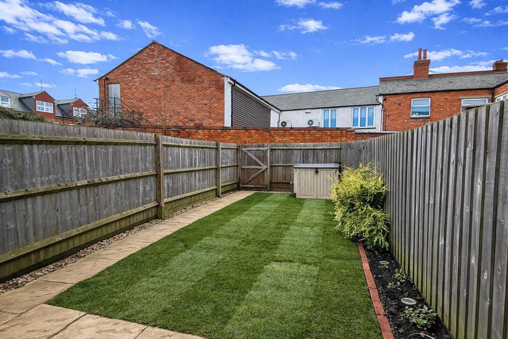 Rear garden