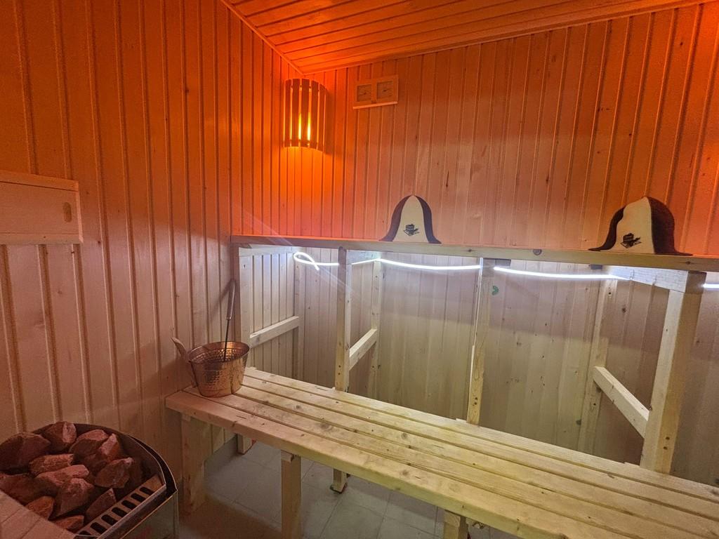 Outhouse sauna