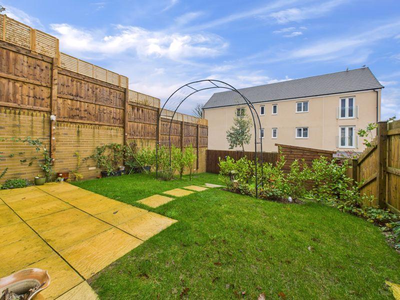 Rear garden