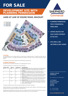 Land for sale, Law Of Doune Rd Macduff AB44 1XP