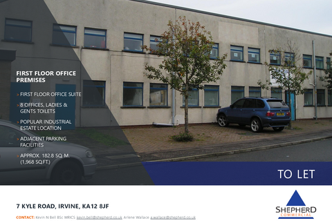 Office to rent, 7 Kyle Rd Irvine KA12 8JF