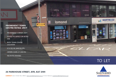 Office to rent, 2-28 Parkhouse St Ayr KA7 2HH