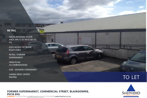 Convenience store to rent, Commercial St Blairgowrie PH10 6NL