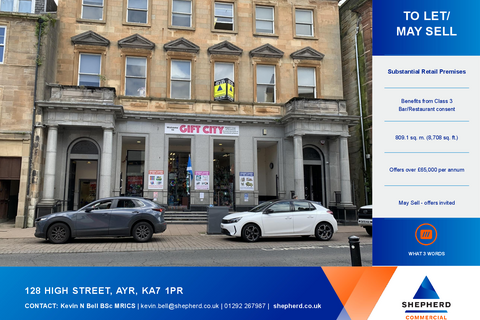 Office to rent, 128-130 High St Ayr KA7 1PR