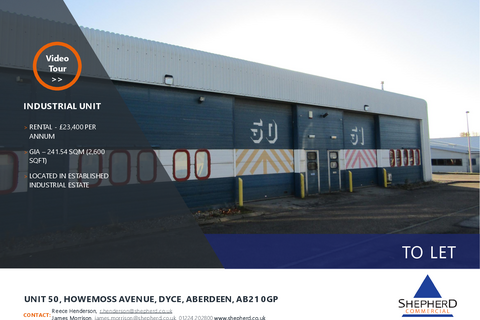 Warehouse to rent, Howe Moss Ave Dyce AB21 0GP