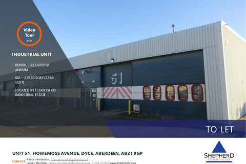 Warehouse to rent, Howe Moss Ave Dyce AB21 0GP