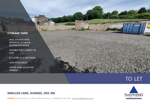 Land to rent, Smellies Ln Dundee DD1 5AR