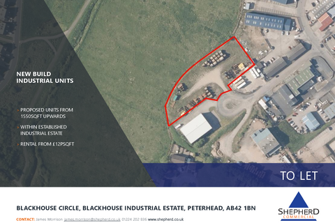 Industrial development to rent, Blackhouse Peterhead AB42 1BQ