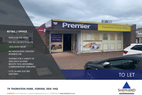 Office to rent, 79 Thornton Park Forfar DD8 1HQ