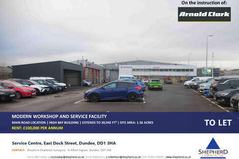 Retail property (high street) to rent, East Dock St Dundee DD1 3HA