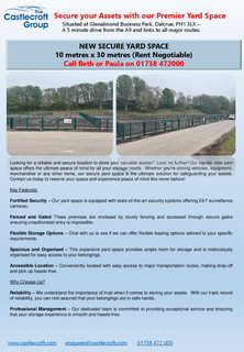 Land to rent, Glenalmond Business Park Perth PH1 3LX