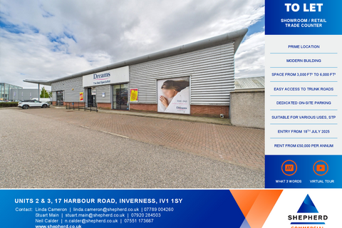 Showroom to rent, 17 Harbour Rd Inverness IV1 1ST