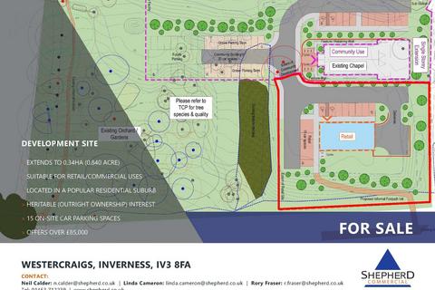 Land for sale, Main St Inverness IV3 8FA