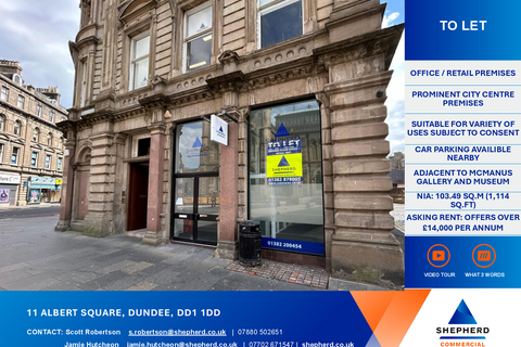 Office to rent, 11 Albert Sq Dundee DD1 1DD