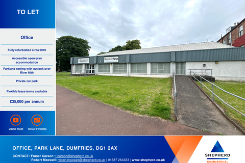 Office to rent, 1 Park Ln Dumfries DG1 2AX